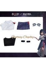 Identity V Antiquarian Link Click Crossover Qiao Ling Cosplay Costume